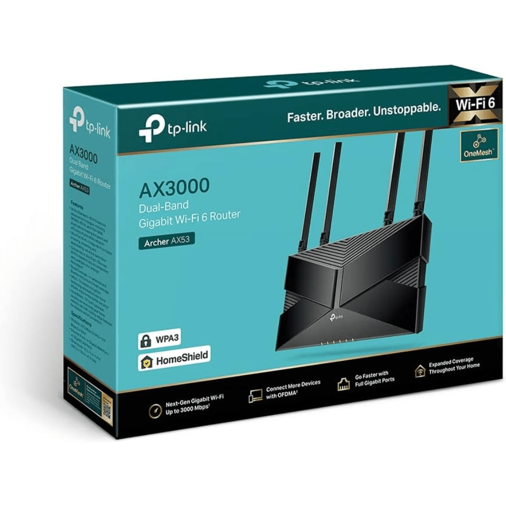 Router Inalambrico Wifi 6 Tp-Link AX53 AX3000 4 ANTENAS