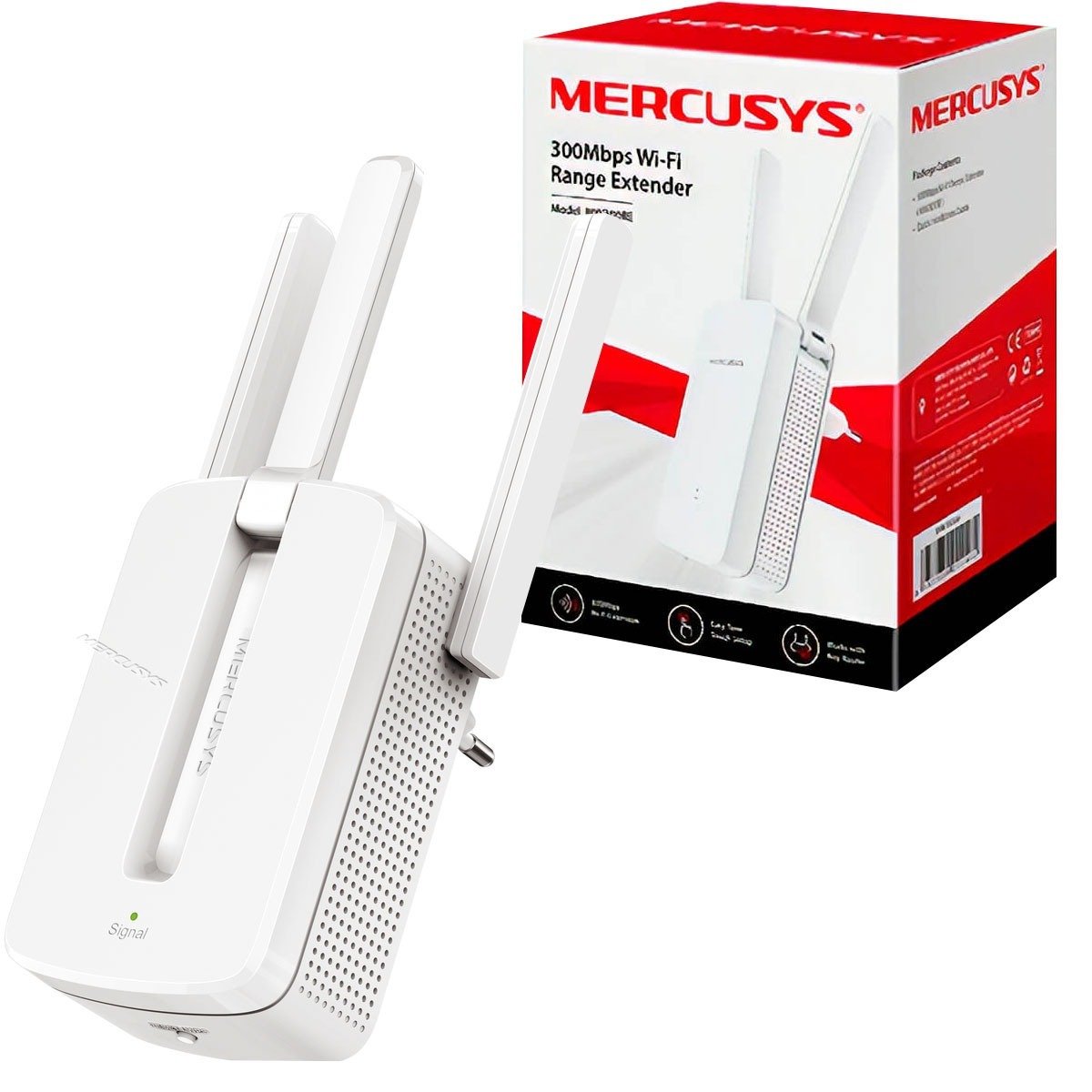 Repetidor Wifi Mercusys MW300RE 300 Mbps